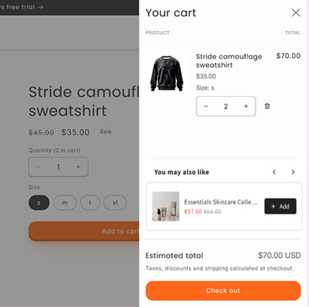 Cross-Sells for Squarespace